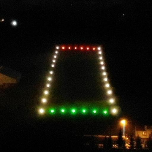 Landing pad lights