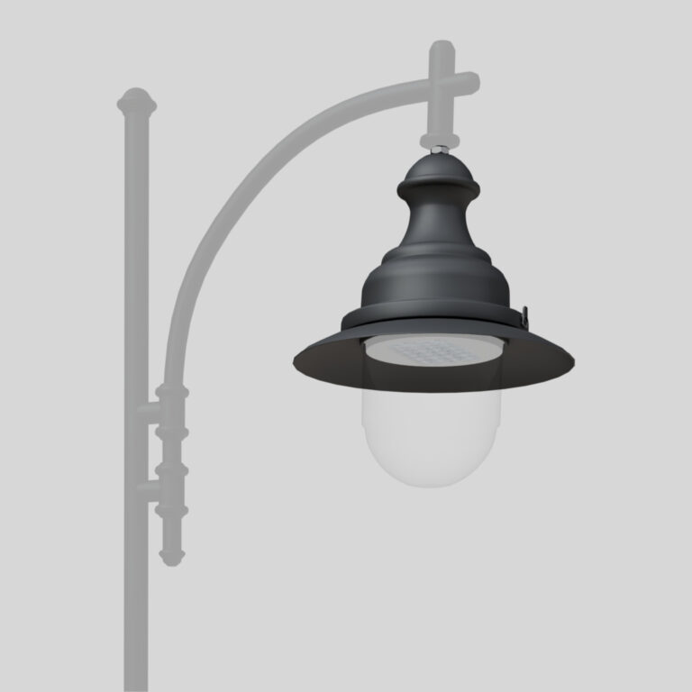 Lighting fixture 04 Aries A, well suited to high street lampposts