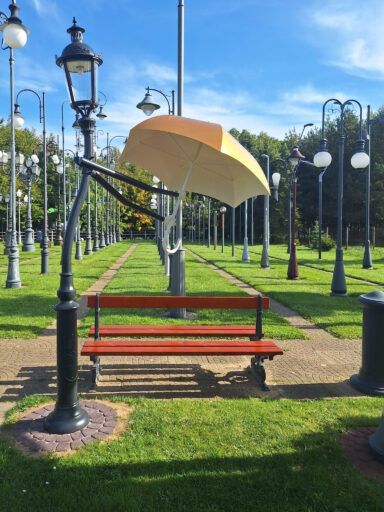 Gallery image of bench LA4/ST3/Parasol